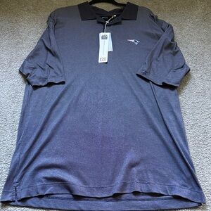 BNWT Cutter & Buck Patriots NFL Navy Polo